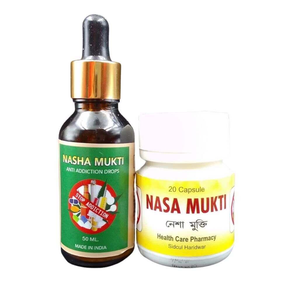 Nasha Mukti Drops & Nasa Mukti Capsule