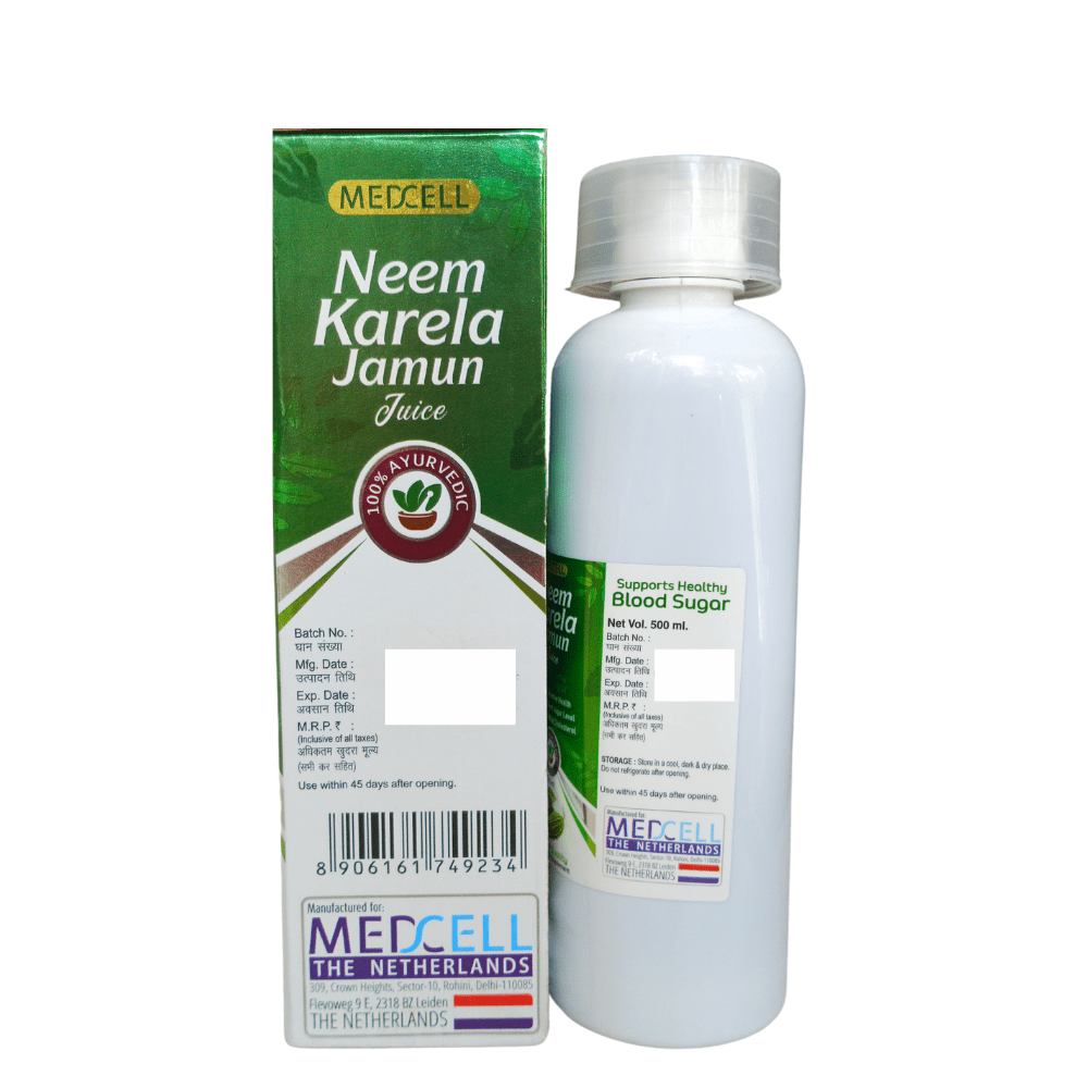 Neem Karela Jamun Juice (pack of 2 )