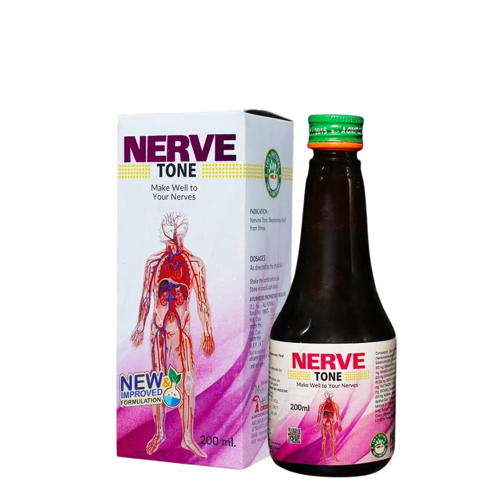 NERVE TONE SYRUP 200ML(pack of 4)