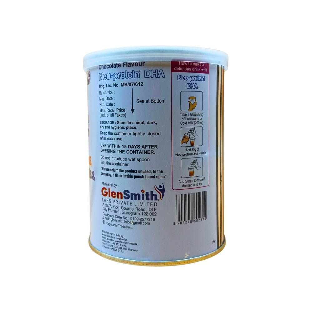 Neu - Protein DHA Powder With Vitamins, Minerals 200gm.