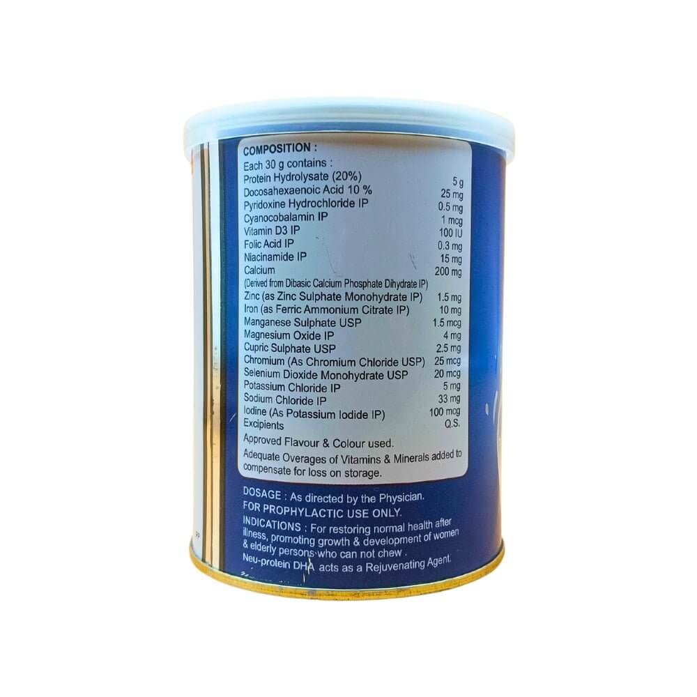 Neu - Protein DHA Powder With Vitamins, Minerals 200gm.