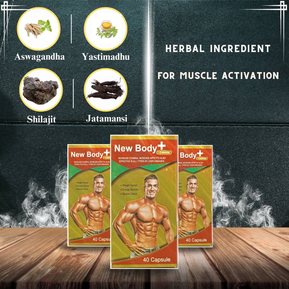New Body+ Capsule - 40 caps (pack of 2)