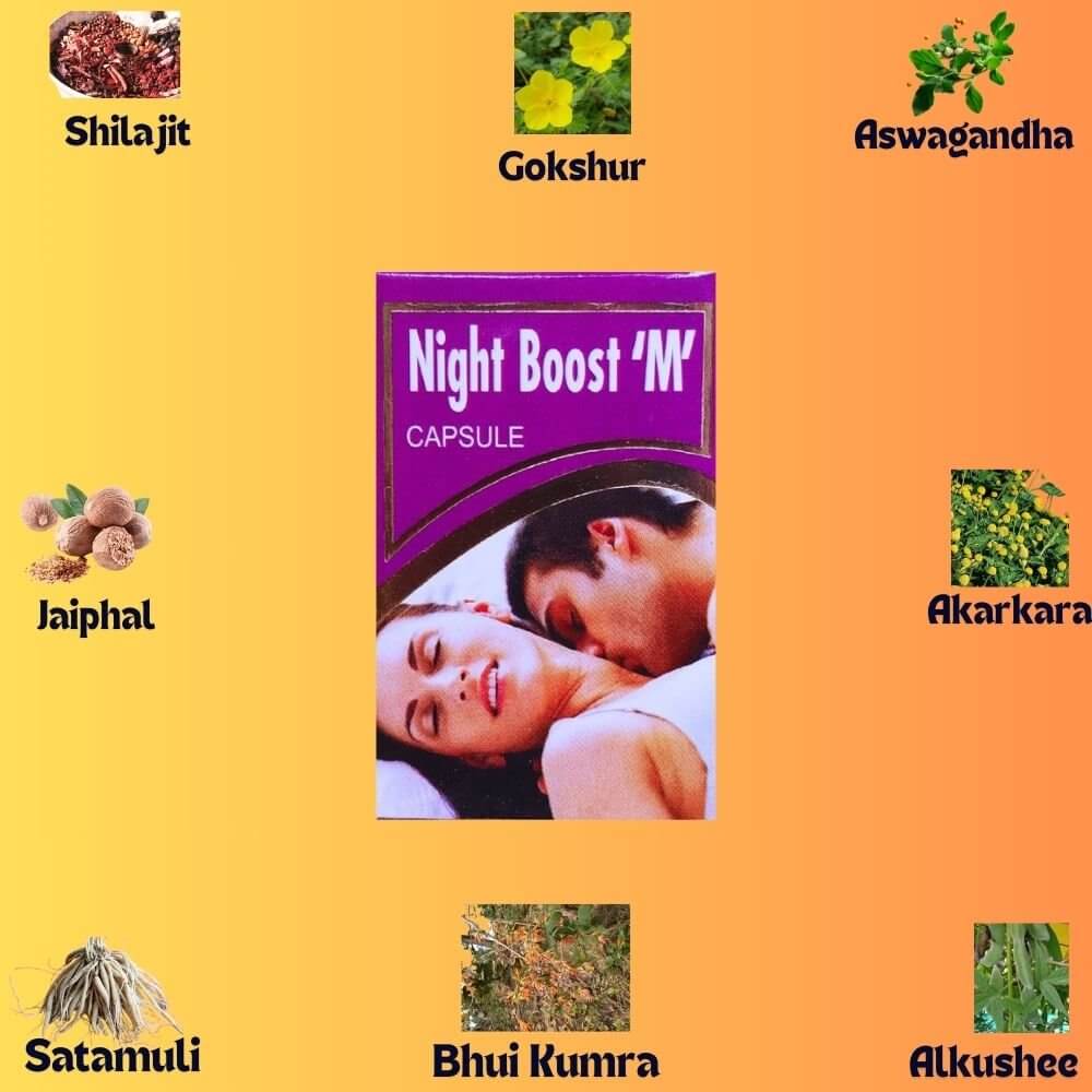 Night Boost 'M' Capsule (pack of 2)