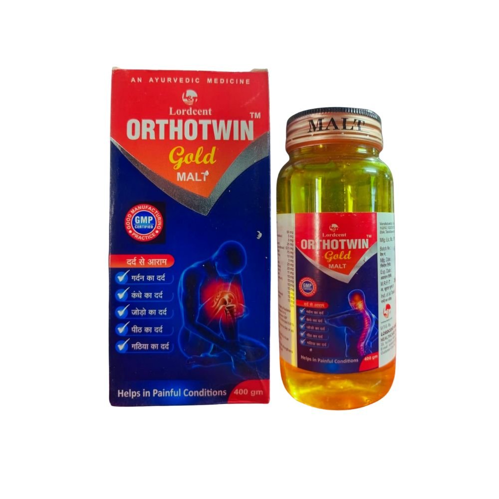 Online Buy Now Gita Ayurvedic Ortho Win Gold Malt strengthens bones (pack of 2)