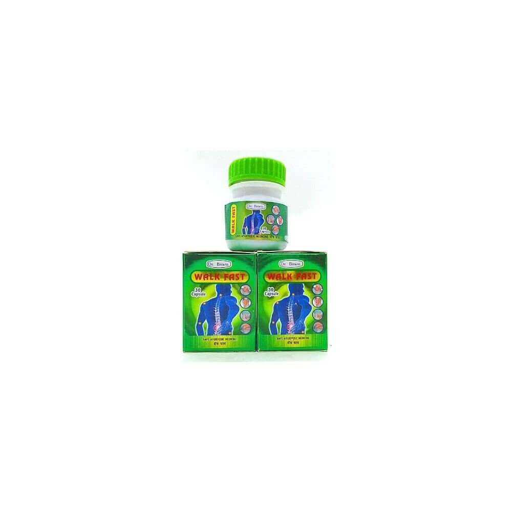 Order Ayurvedic Pain Relief Walk Fast Capsule For Arthritis| Biswas ( pack of 4)
