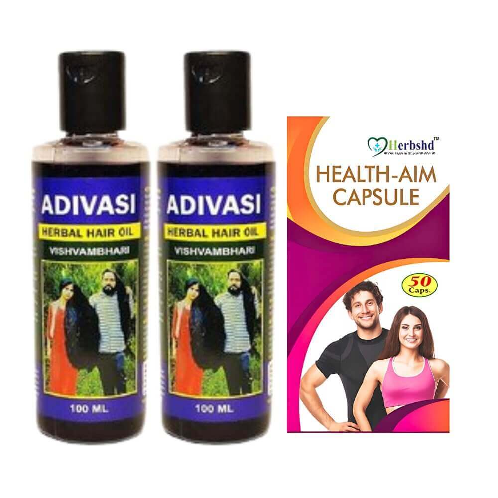 Original Adivasi Hair Oil & Hair Strong Capsule