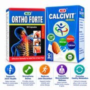 Ortho Forte Capsule & Calcivit Capsule Combo For Gout Pain