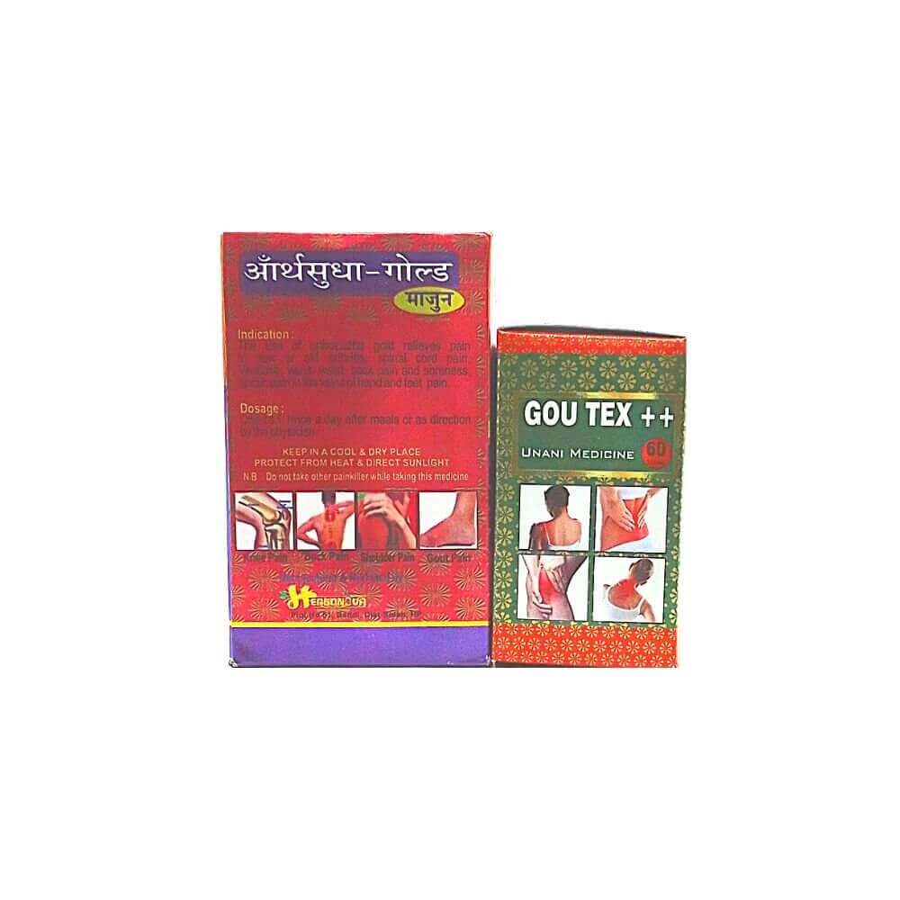 Orthosudha Gold Majoon & Gou Tex ++Tablet(combo pack)