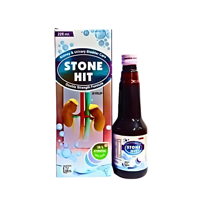 Gita Ayurvedic stone hit capsule & syrup remove  stone (pack of 2)