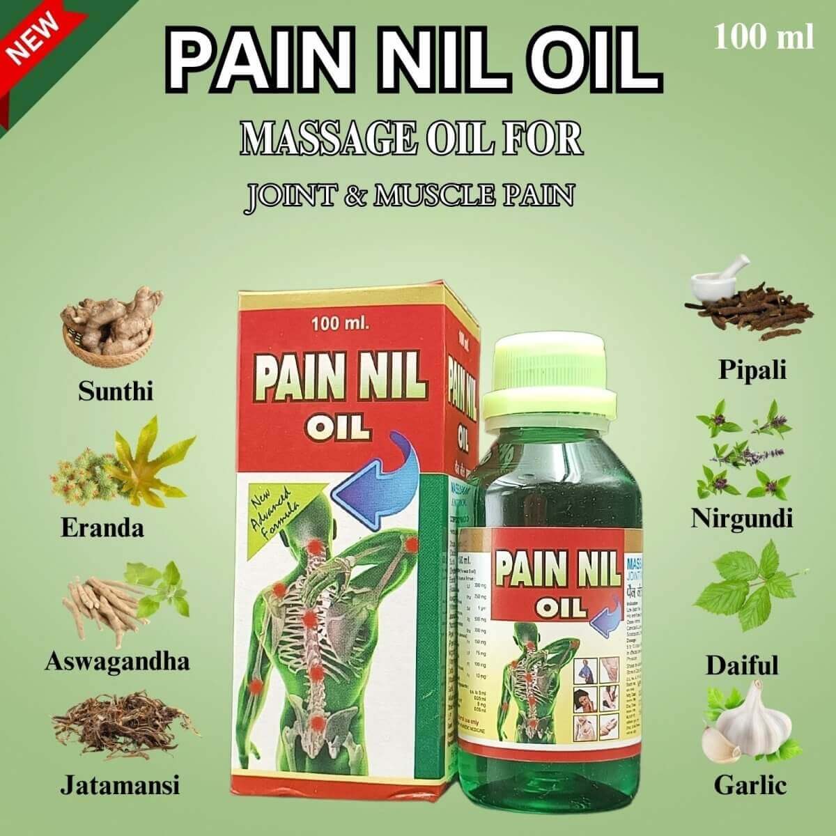 PAIN NIL OIL (Pack of 4)