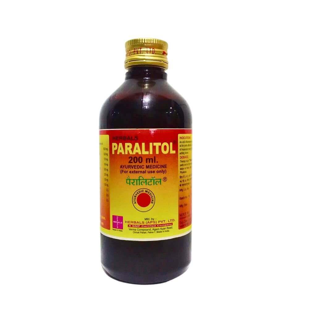 Paralitol Massage Oil 200ml & Pain - QR Tablets