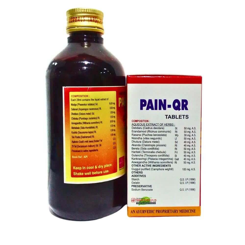 Paralitol Massage Oil 200ml & Pain - QR Tablets