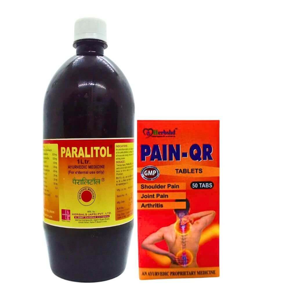 Paralitol Massage Oil & Pain - QR Tablets(combo)