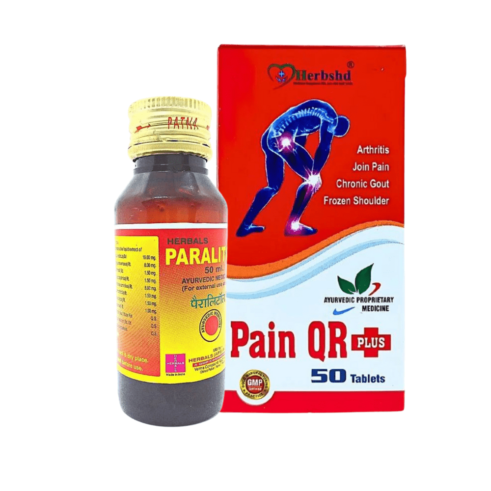 Paralitol Oil 50ml & Pain QR Plus 50 capsule