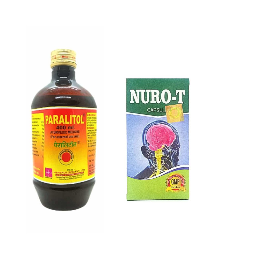 Paralitol Oil and Nuro T Pain Relief 400ml.