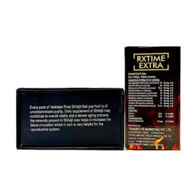 Performance Boost - Shilajit & Rxtime Extra Tablet