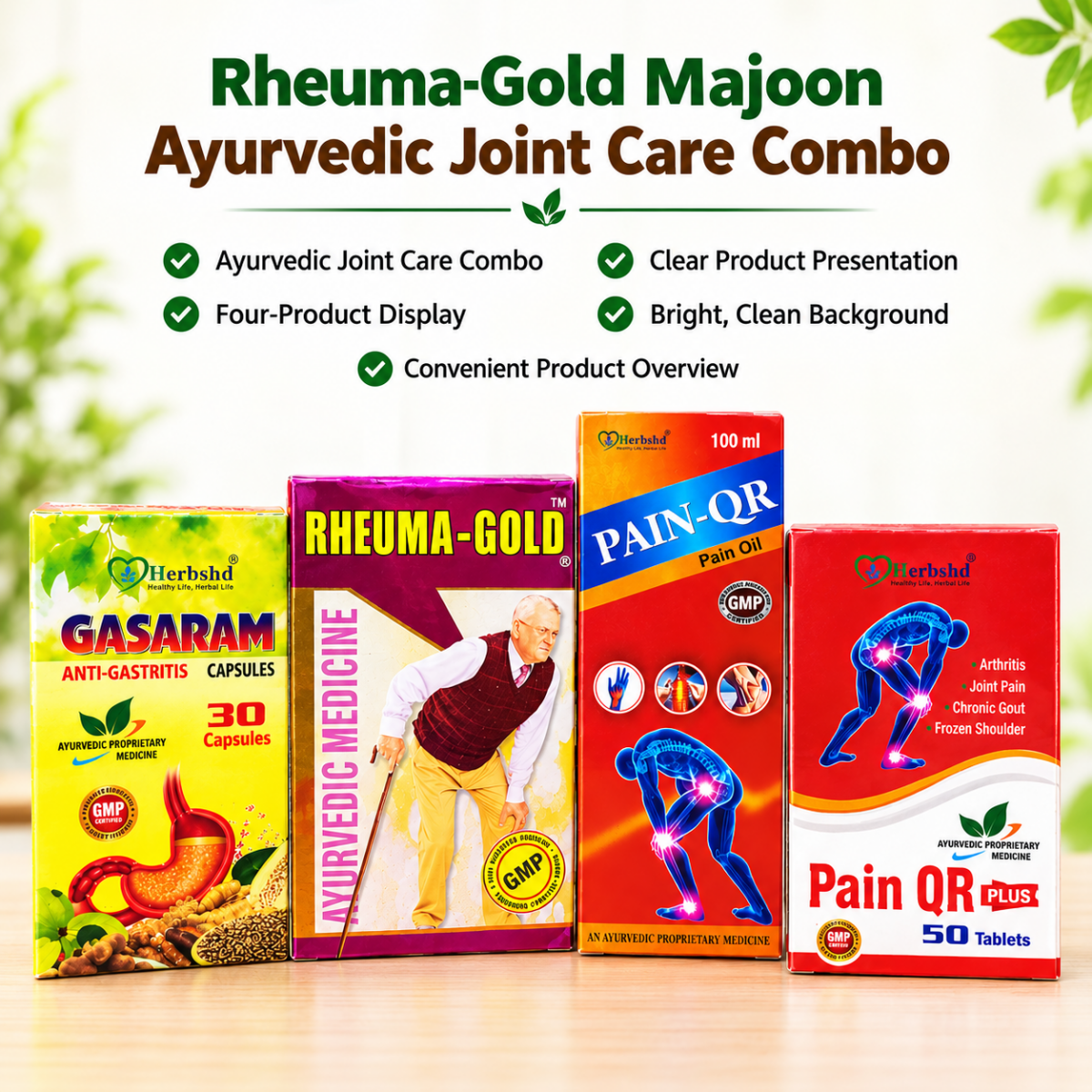 Rheuma-Gold Majoon Joint Pain Combo | Ayurvedic Joint Care Support
