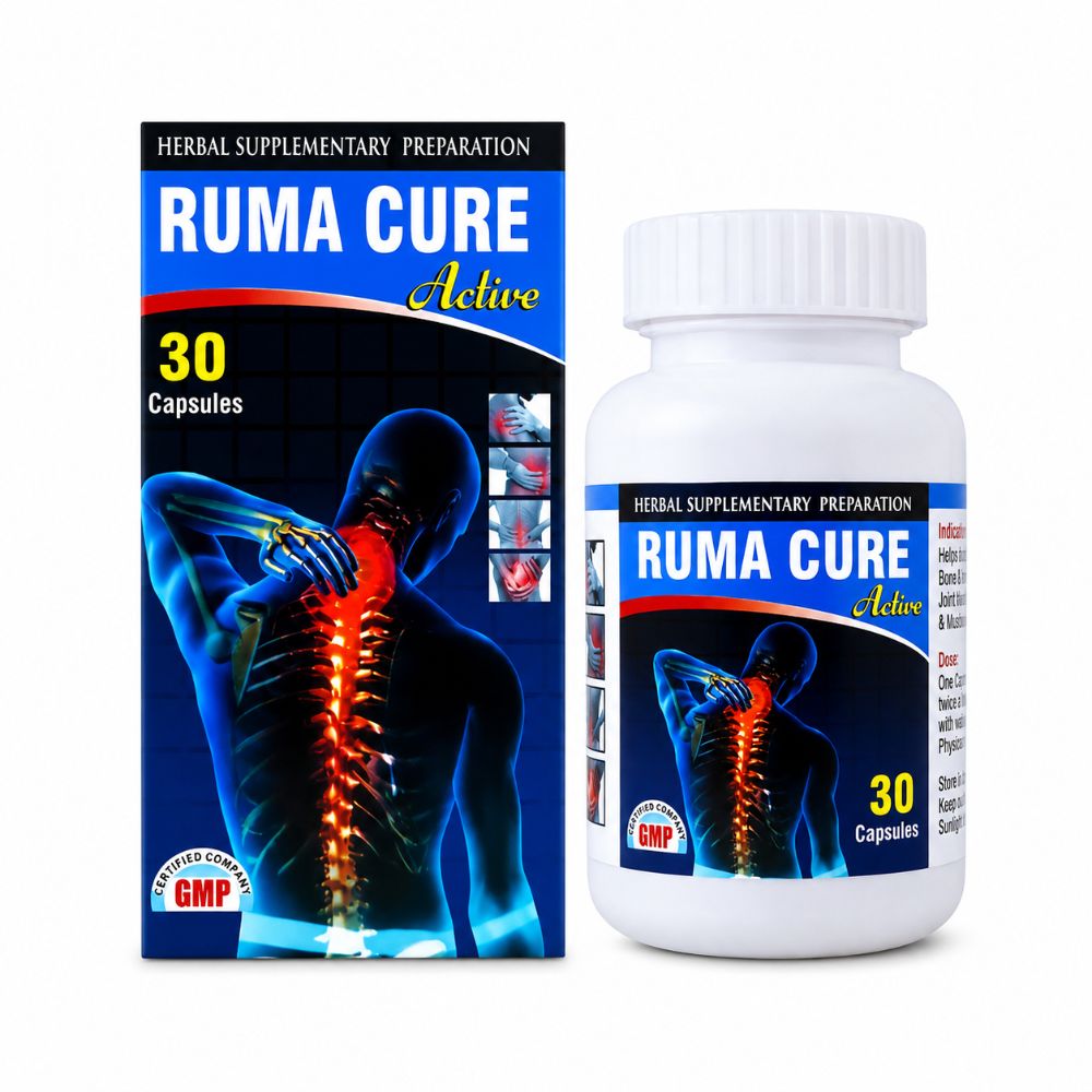 Ruma Care Active Pain Relief Capsule & Austro Pain Oil – Everyday Wellness Combo