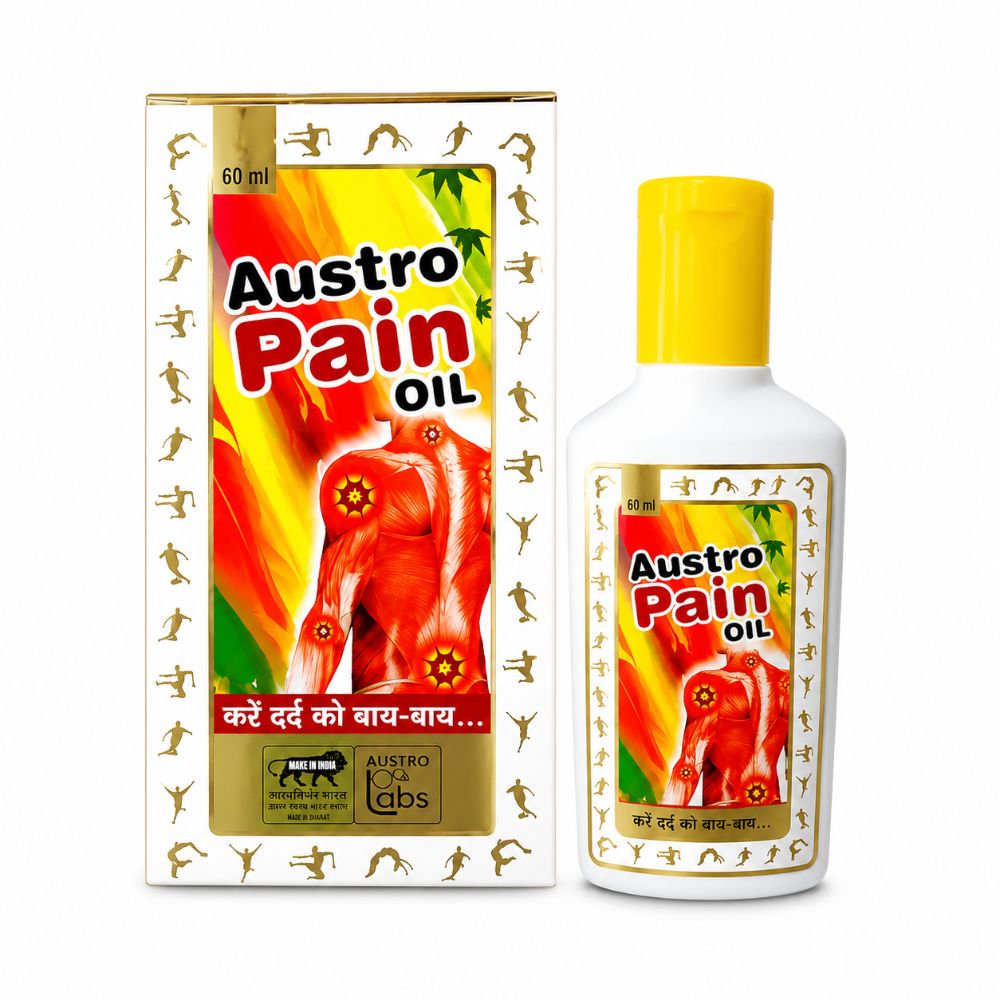 Ruma Care Active Pain Relief Capsule & Austro Pain Oil – Everyday Wellness Combo