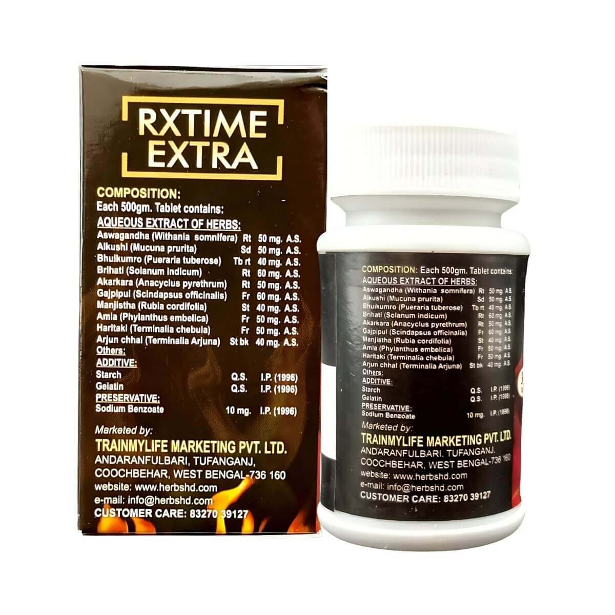 Rxtime extra tablet & Coq - 10 capsule (Combo Pack) For quick ejaculation