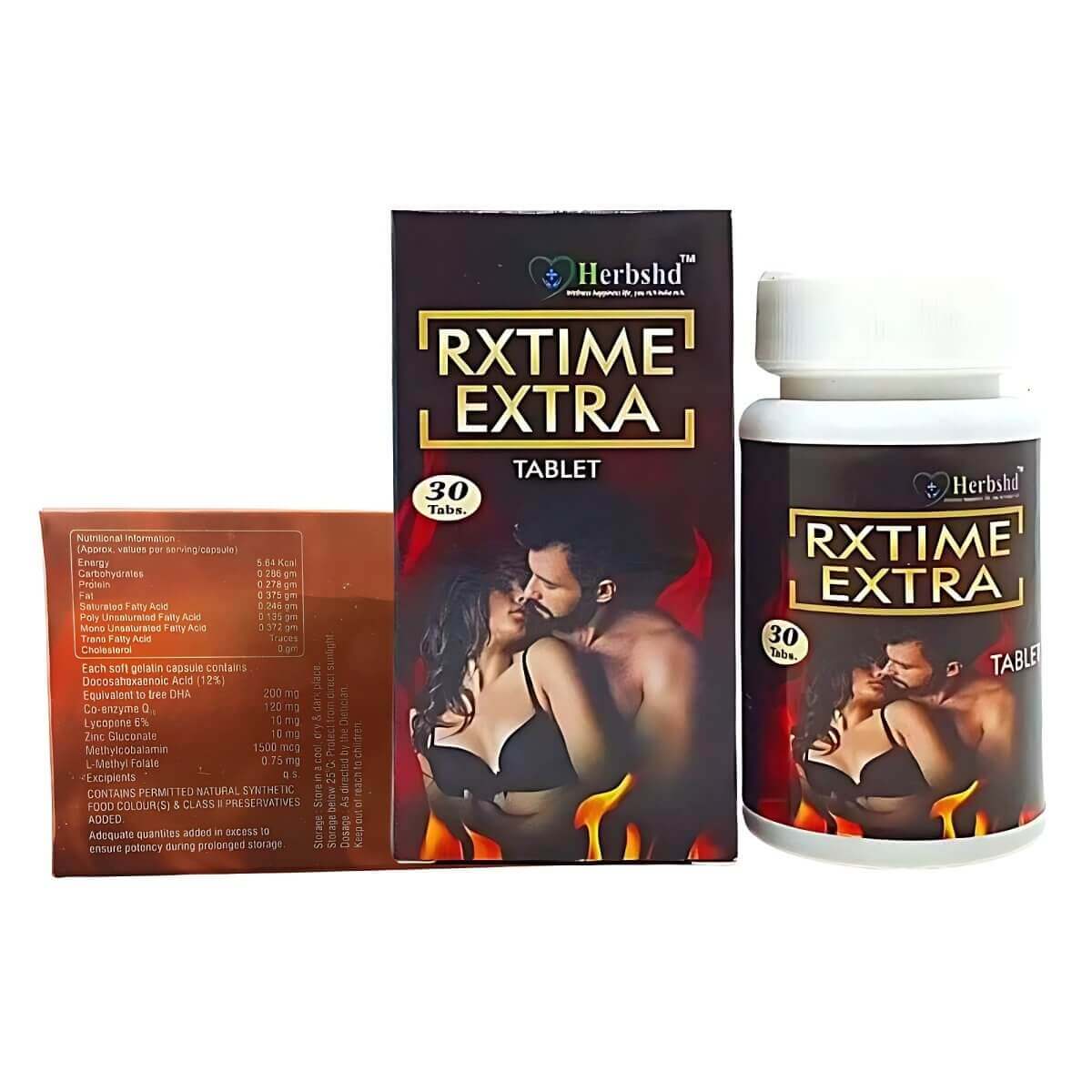 Rxtime extra tablet & Coq - 10 capsule (Combo Pack) For quick ejaculation