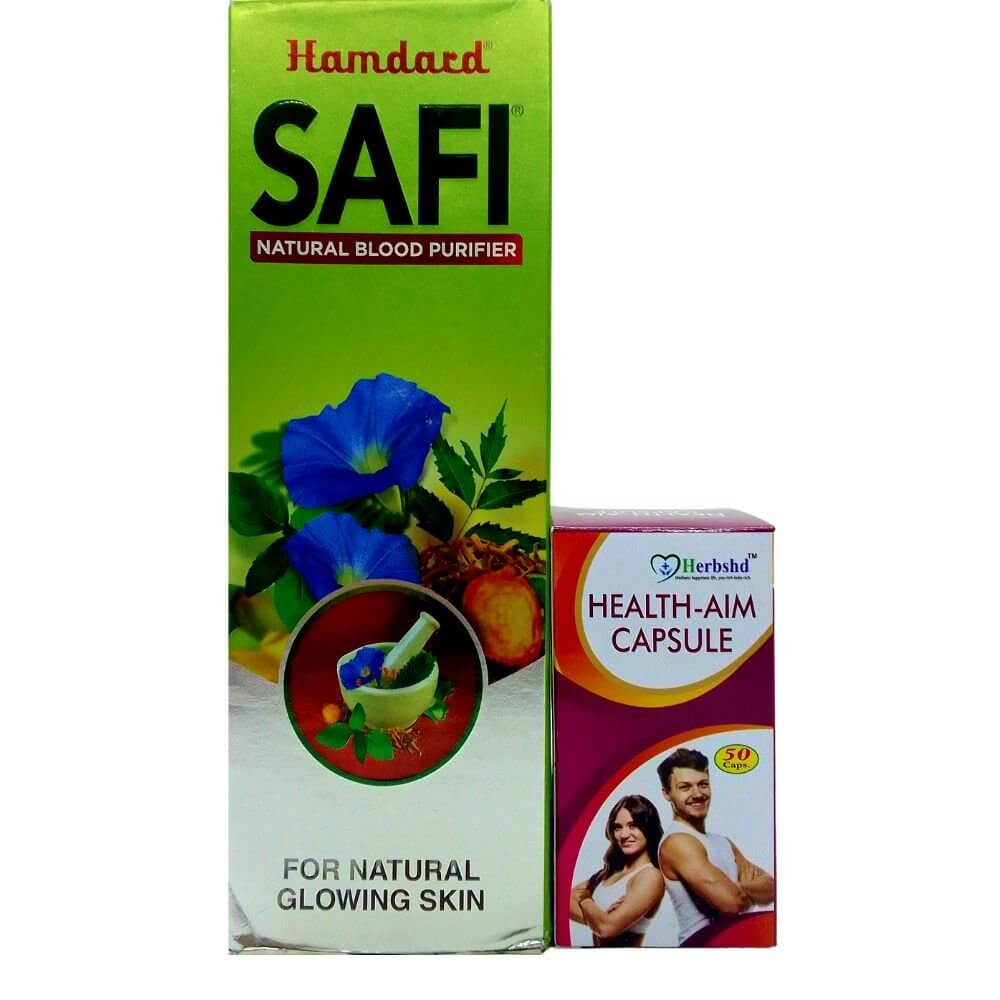 Safi syrup & Health aim capsule