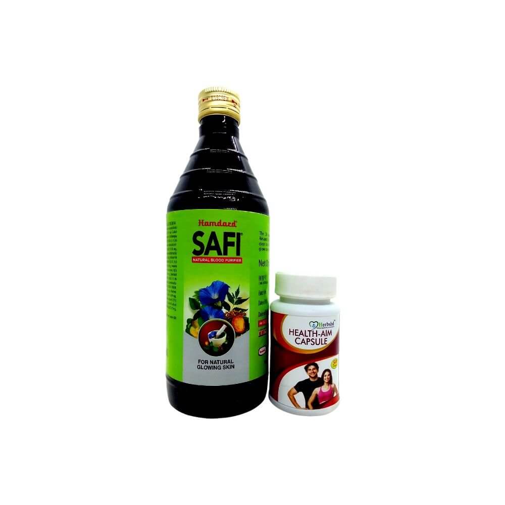 Safi syrup & Health aim capsule