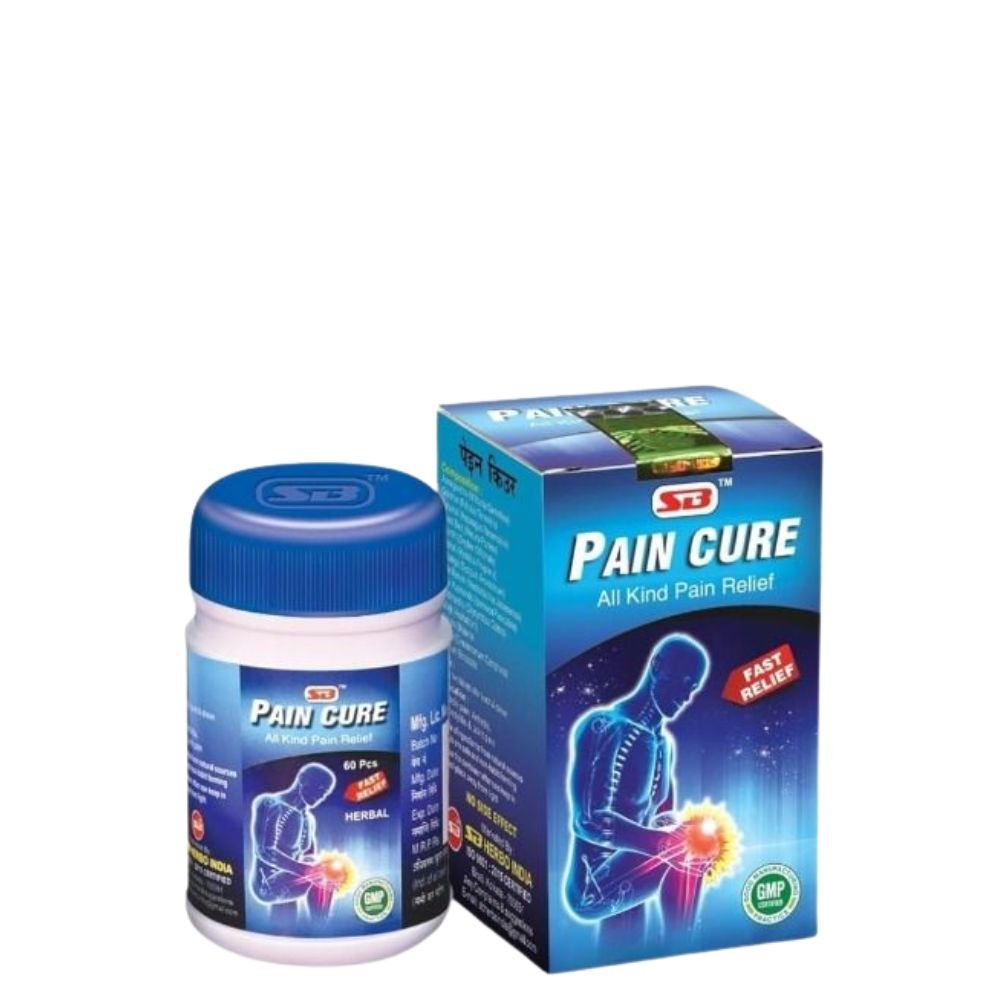 SB Pain Cure Tablet For Pain Relief 60 tablet(pack of 2)