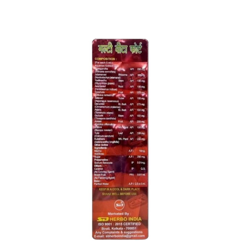 SB Vita Forte Multivitamin Tonic 450ml.(pack of 2)