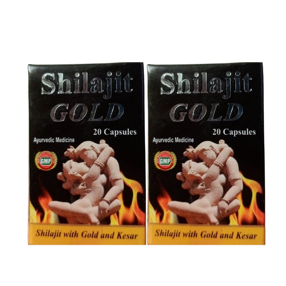 Shilajit Gold Capsule For Vitality & Stamina (pack of 2)