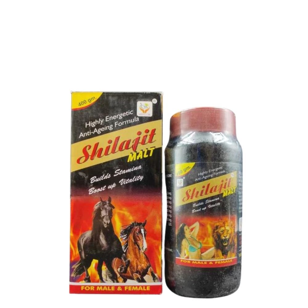 Shilajit Malt 400 gm (pack of 2)