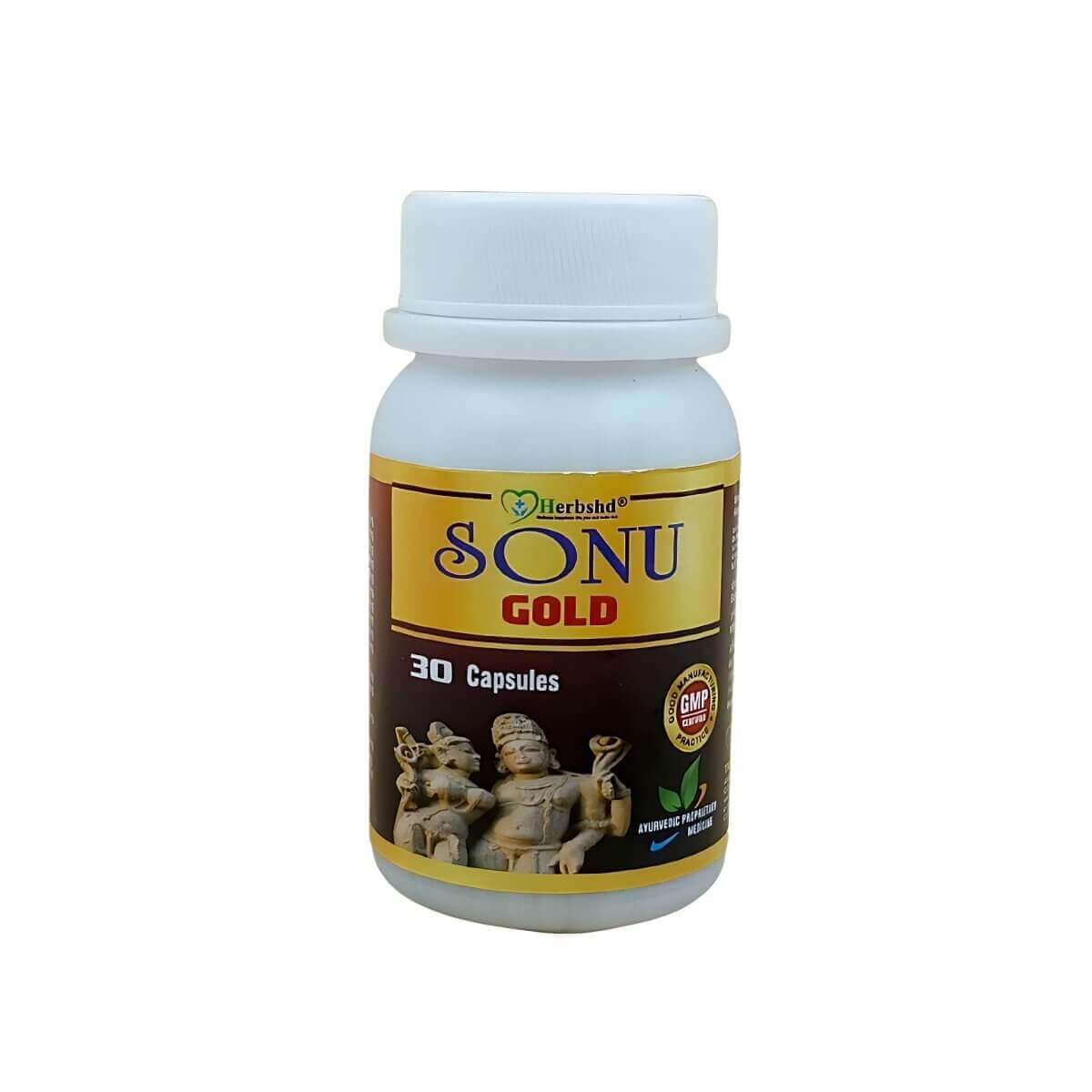 Sonu Gold Capsule for Premature Ejaculation male secretory medicine (Pack off 2)