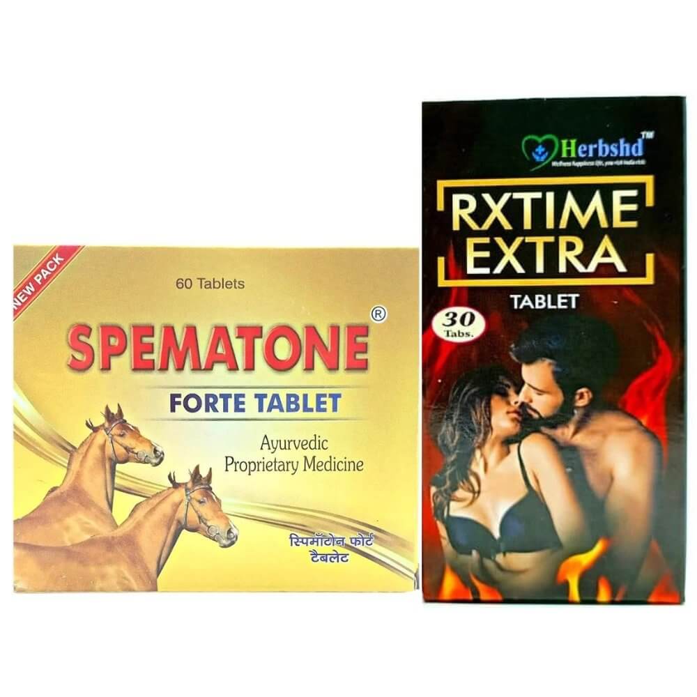 SPEMATONE FORTE 60 TABLET & RX TIME TABLET (COMBO PACK)