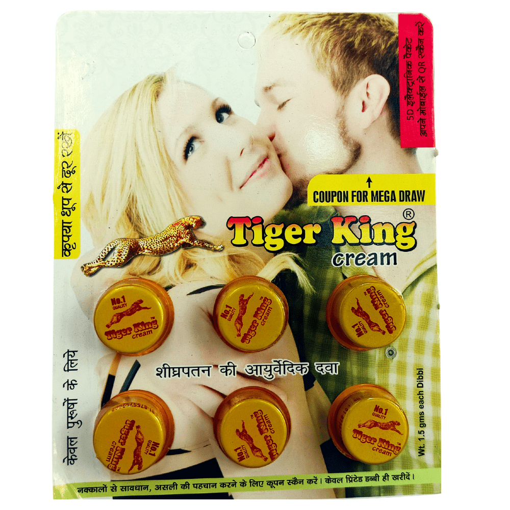 stamina capsule Zum Gold & Tiger King Cream ( Combo pack)