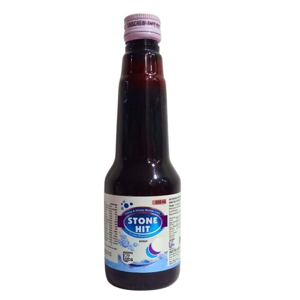 3-Pack Stone Hit Syrup 225ml - Powerful Stone-Dissolving Formula