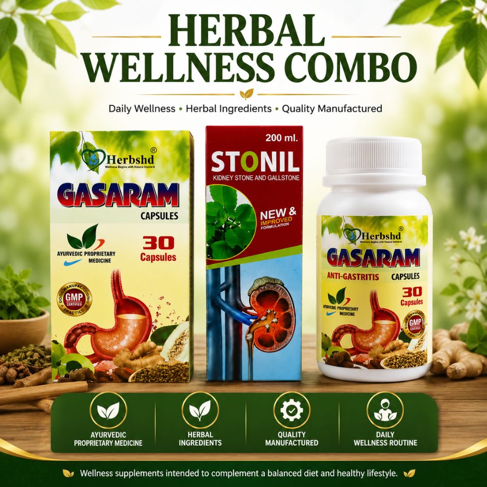 Stonil, Uri-T & Gasaram Capsule Combo