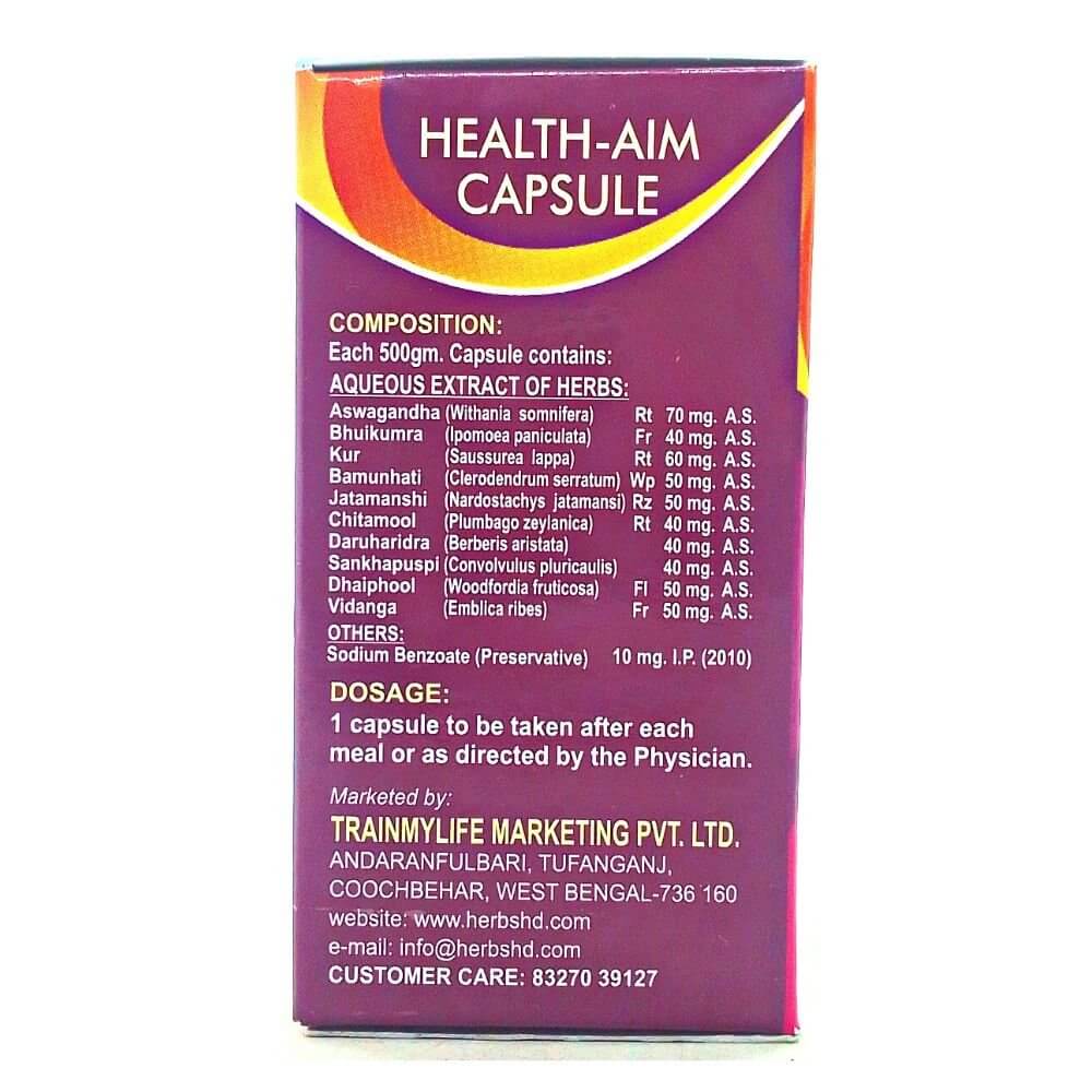 Tentex Forte Tablets & Health Aim Capsule (combo pack)