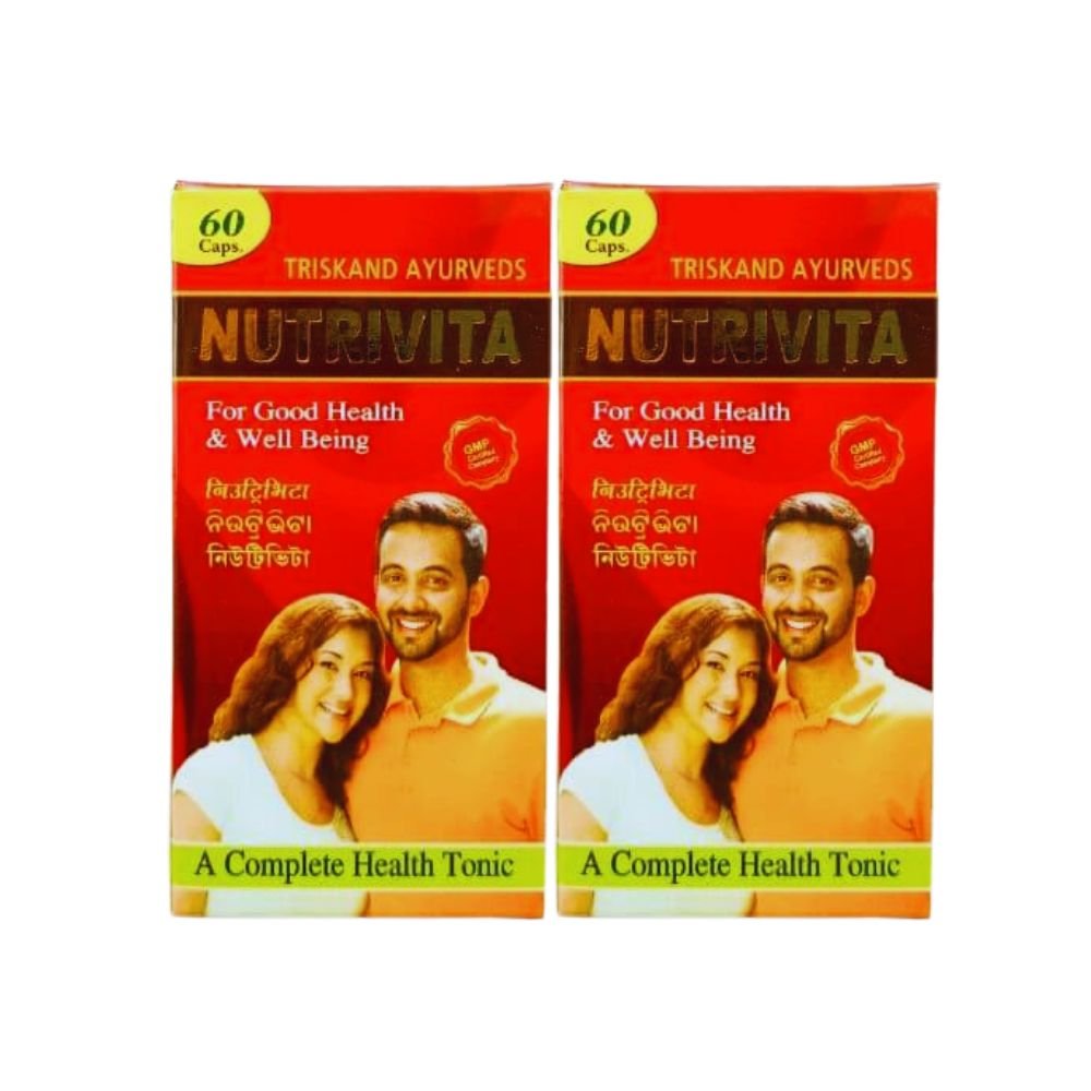 Ayurvedic Immunity Booster Nutrivita Capsules - Pack of 3