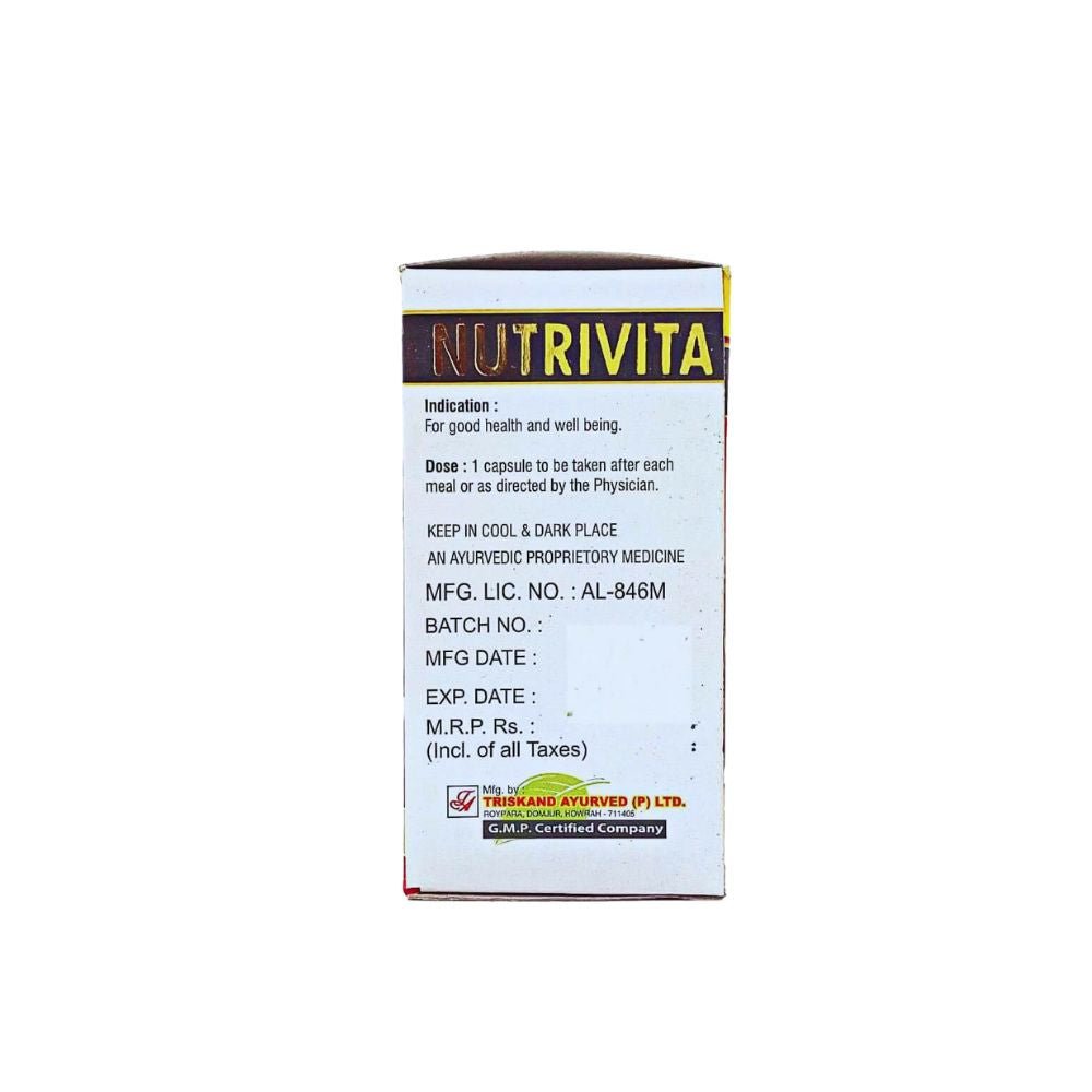 Triskand Ayurvedic Nutrivita CapsuleN (PACK OF 3)