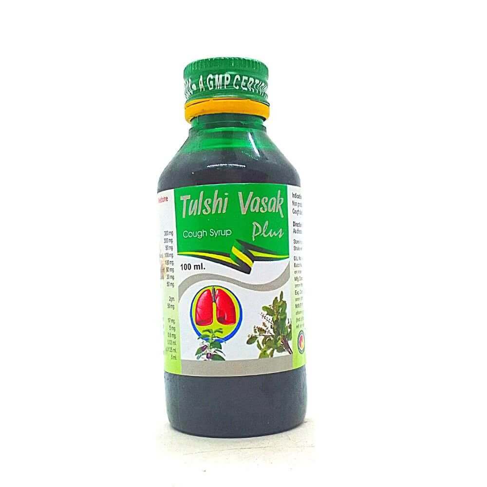 Tulshi Vasak Plus Syrup (pack of 8)