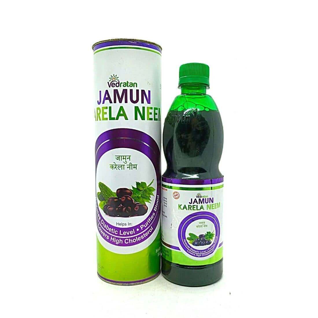 Vedratan Jamun Karela Neem Juice (pack of 2)