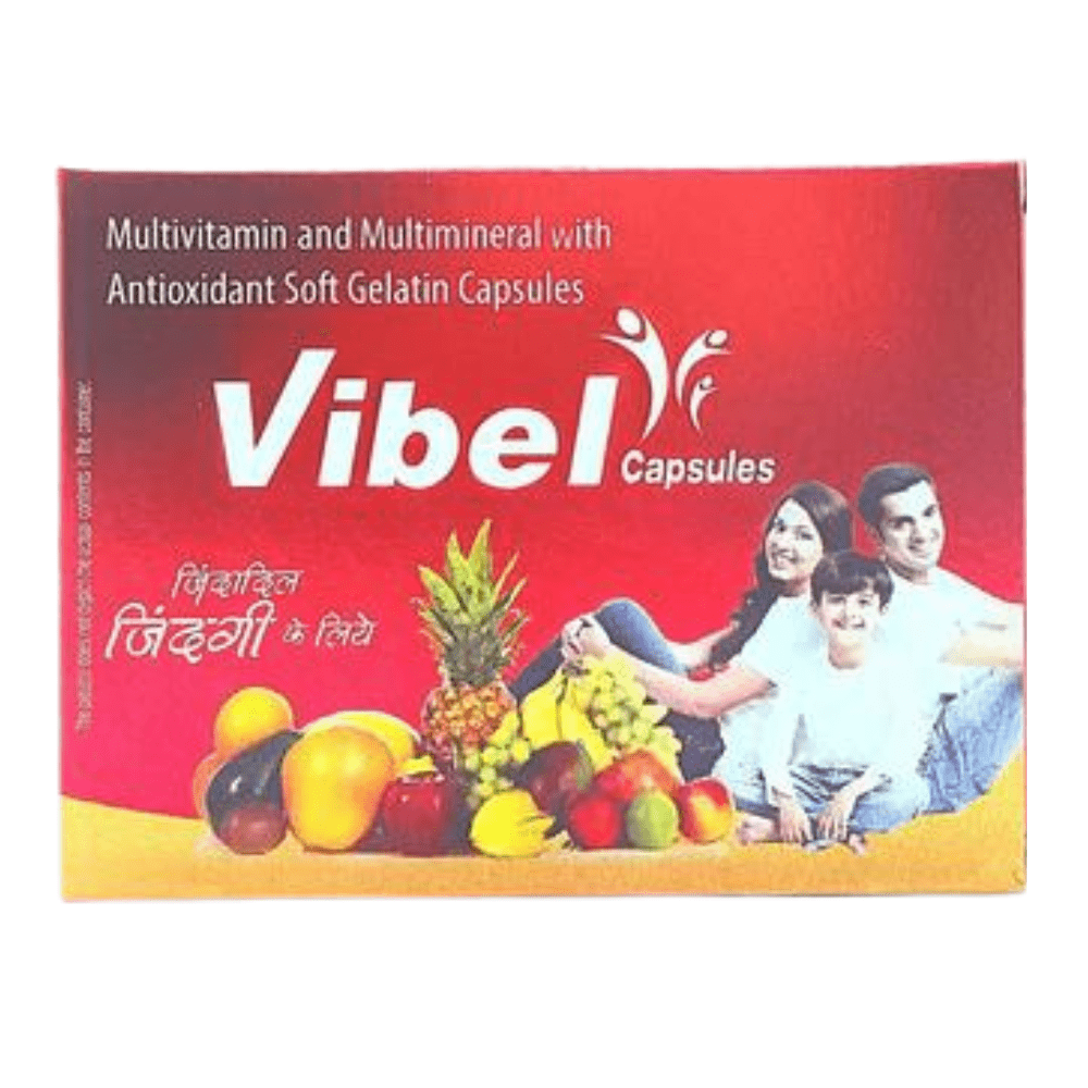 Vibel Multivitamin Capsule (Pack Of 3)