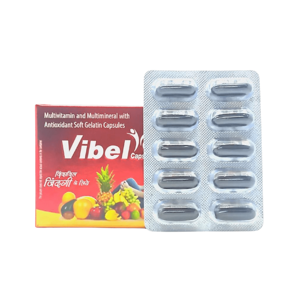 Vibel Multivitamin Capsule (Pack Of 3)