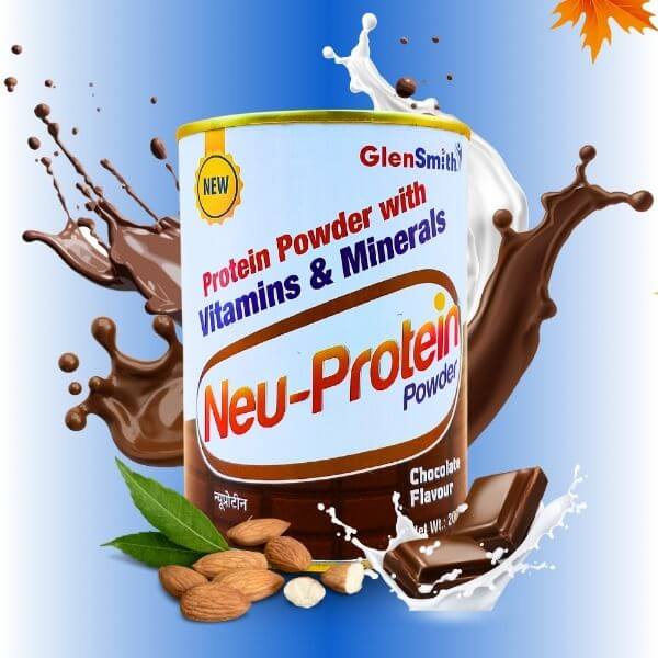 Vitamin Minerals Supplements Neu - Protein Powder 200gm (chocolate)