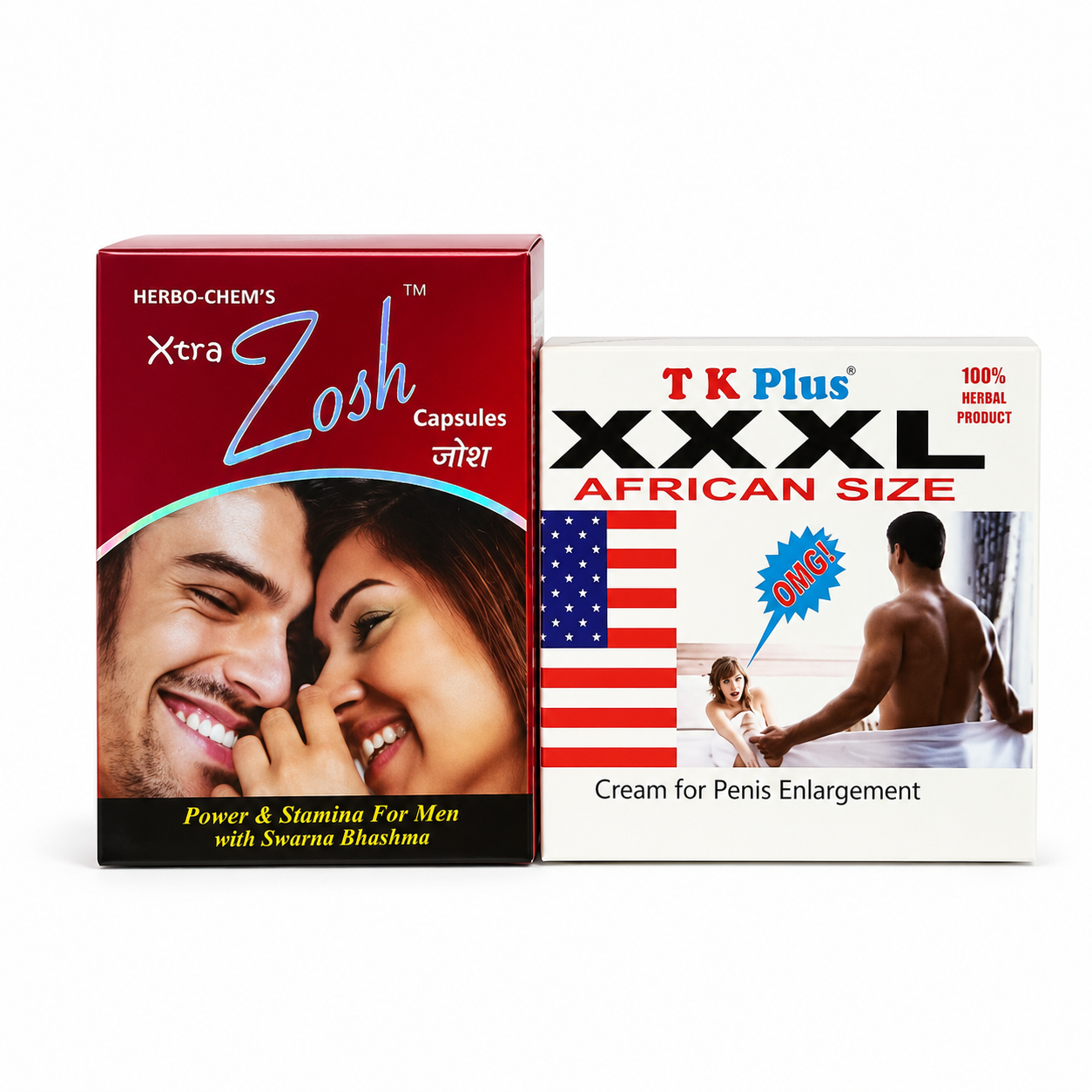 XXXL African Size & Xtra Zosh Capsule For penis Enlargement