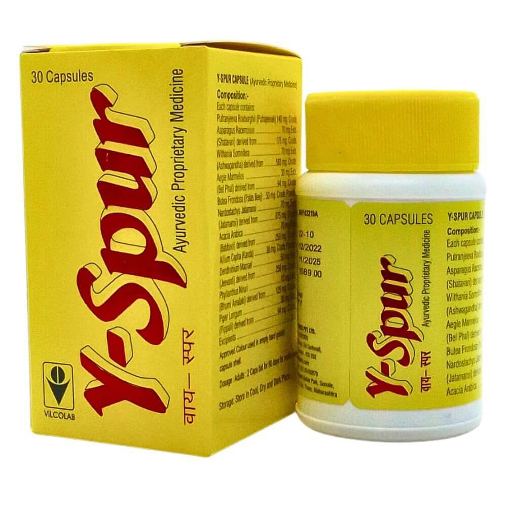 Y - Spur capsule & Health Aim Capsule (combo)