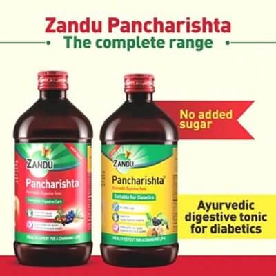 ZANDU Pancharishta Tonic & Health Aim Capsule(combo)