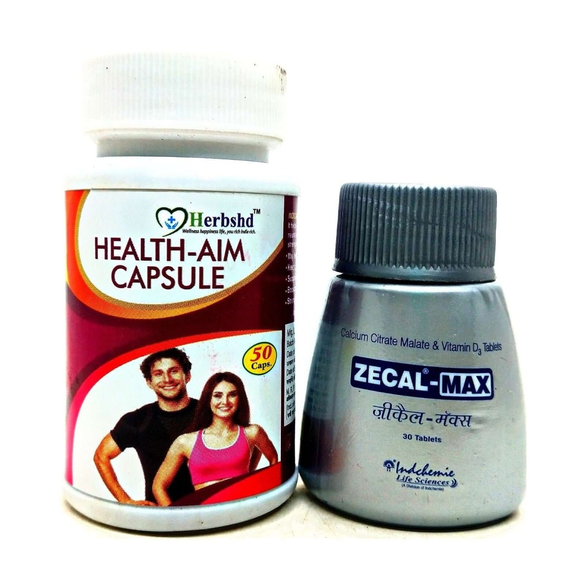 Zecal - Max tablet & Health ami capsule (combo pack)