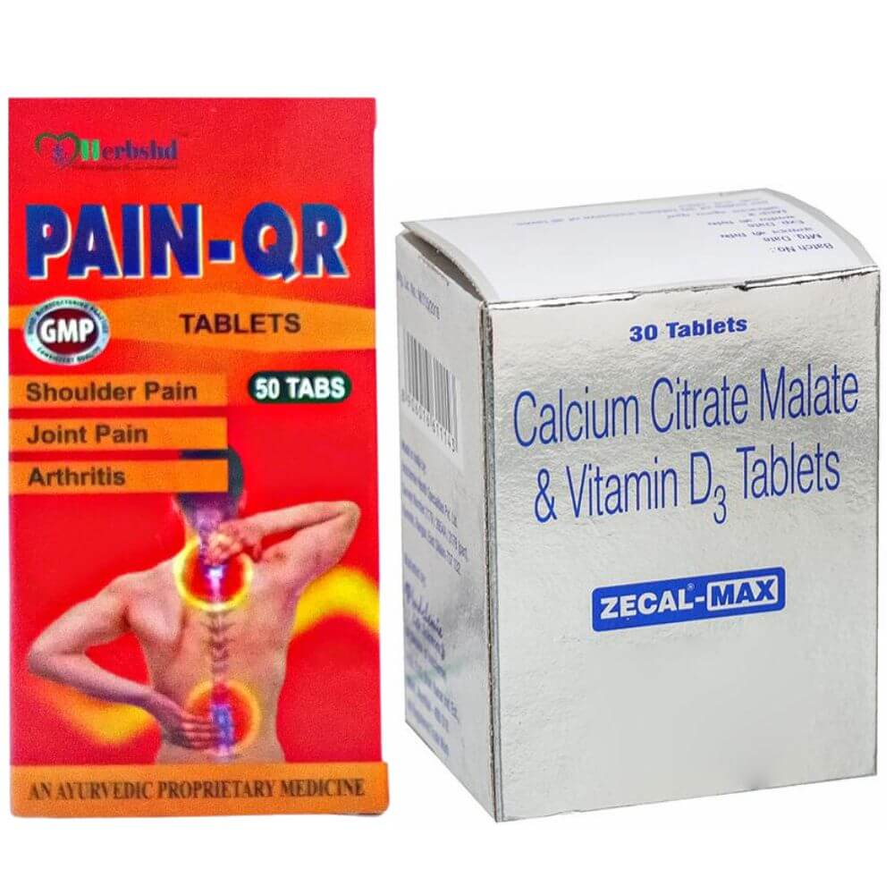 Zecal - Max Tablets & Pain - QR Tablet (Combo pack).