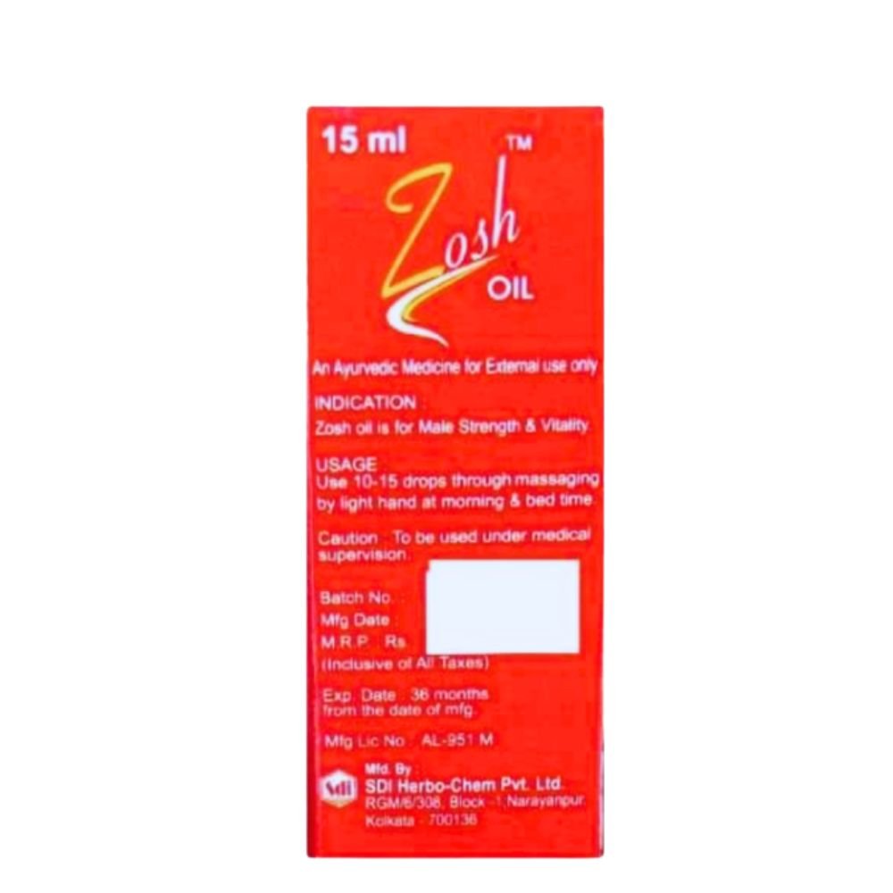 Zosh Oil for Man 15ml (pack of 2)